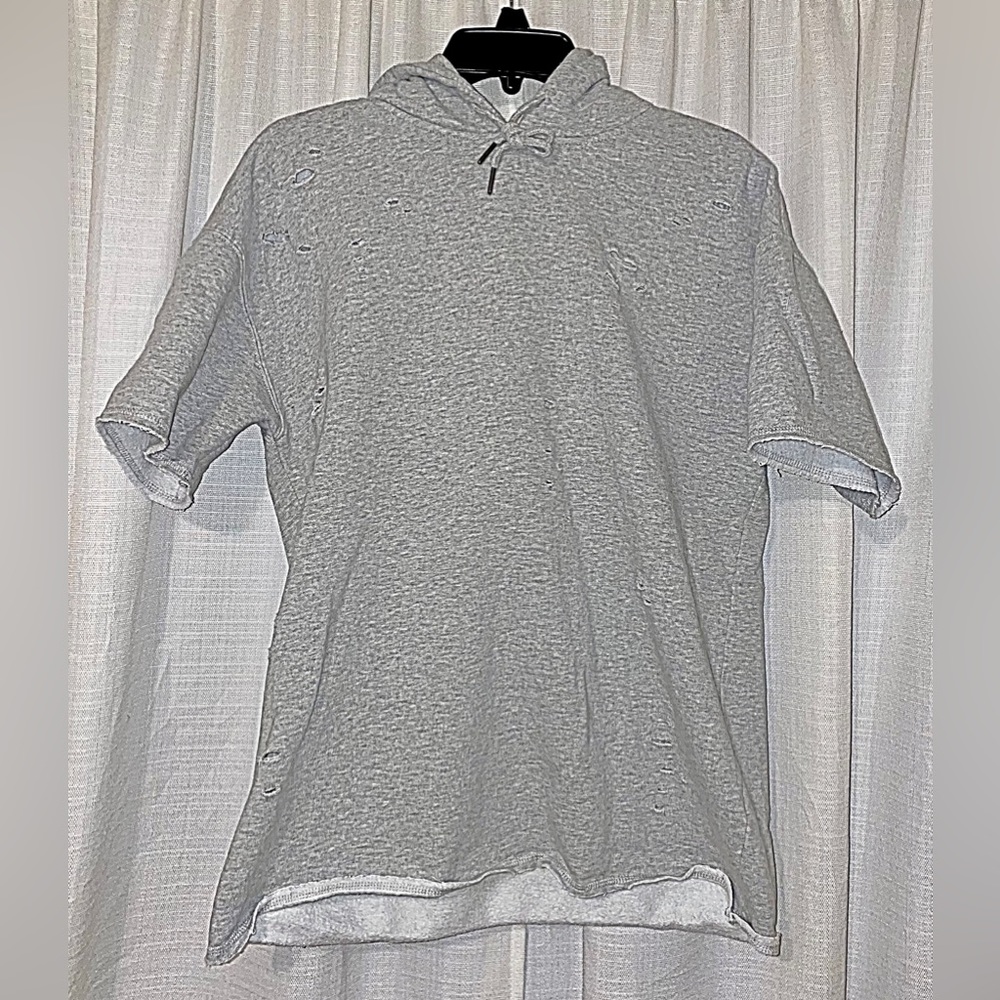 PacSun Boxy Fit Short Sleeved Hoodie